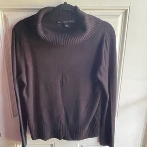Josephine Chaus Black Cowl Neck Sweater